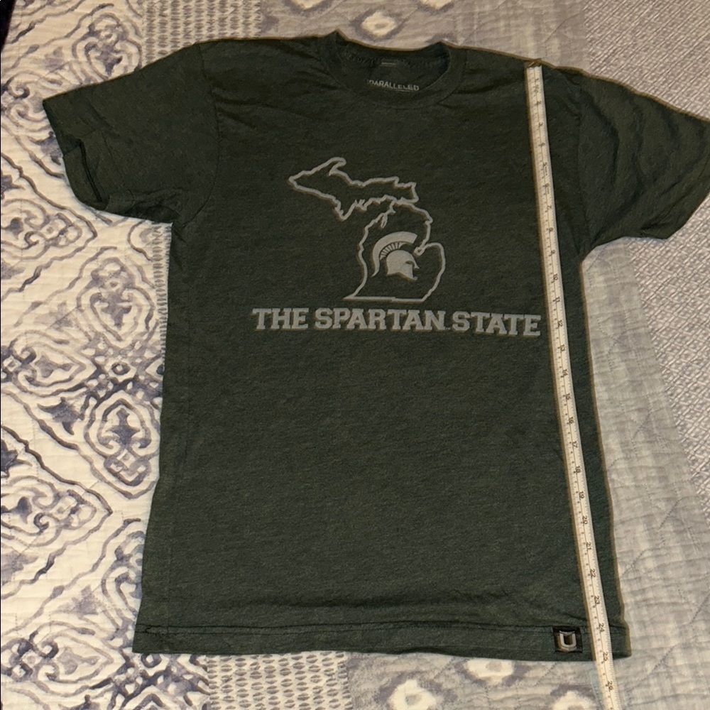 Green The Spartan State T-Shirt by Unparalleled